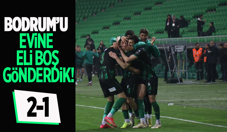 Sakaryaspor 2 Bodrumspor 1