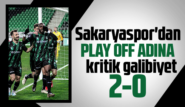 Sakaryaspor 2 Eyüpspor 0