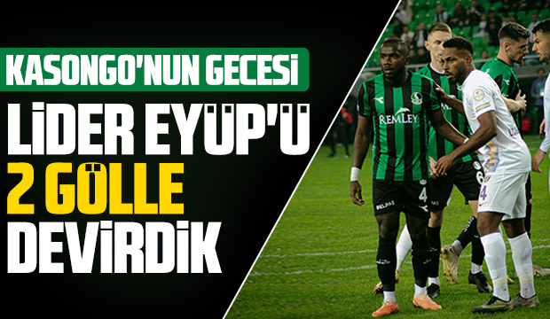 Sakaryaspor 2 Eyüpspor 0