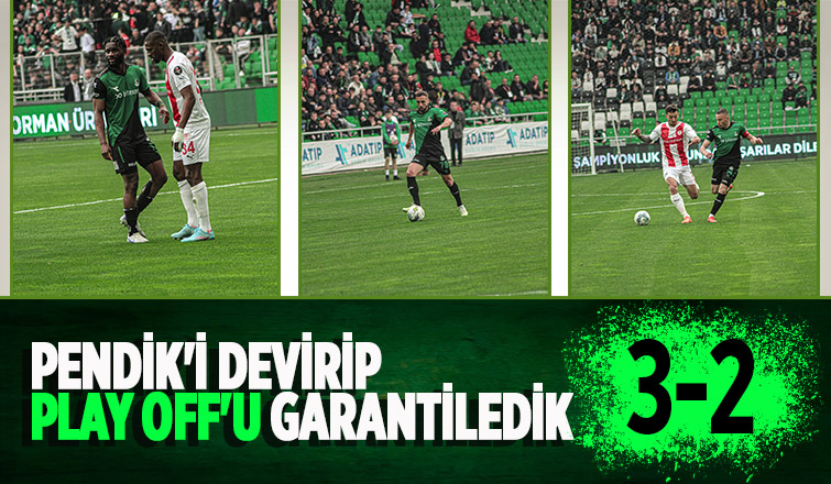Sakaryaspor: 3 - Pendikspor: 2