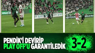 Sakaryaspor: 3 - Pendikspor: 2