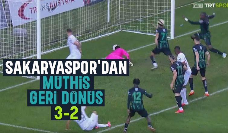 Sakaryaspor: 3 Adanaspor: 2