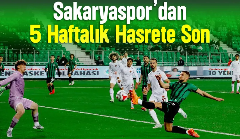 Sakaryaspor 3 Hatayspor 0