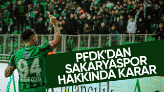 Sakaryaspor'a ceza çıkmadı