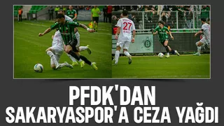 Sakaryaspor'a ceza yağdı