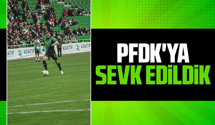 Sakaryaspor'a ceza yolda