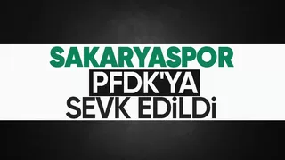Sakaryaspor a ceza yolda