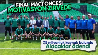 Sakaryaspor'a final öncesi 7,5 milyon liralık destek