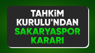 Sakaryaspor'a kötü haber var
