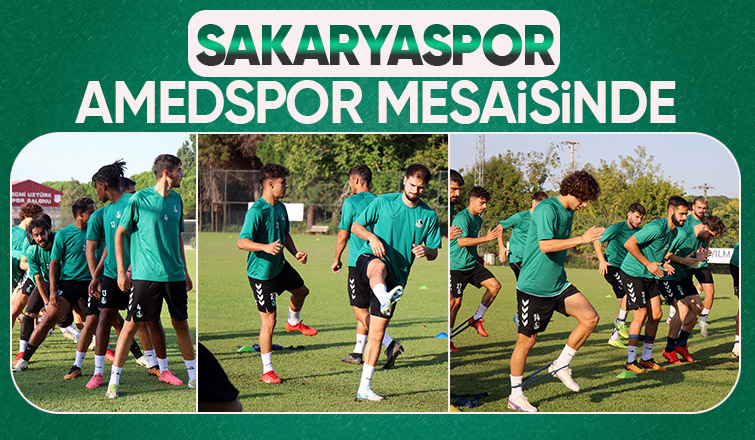 Sakaryaspor, Amedspor hazırlıklarını sürdürdü