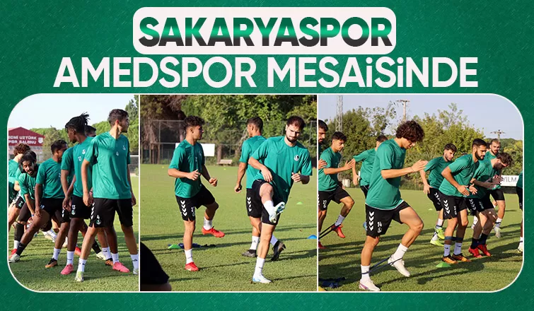 Sakaryaspor, Amedspor hazırlıklarını sürdürdü