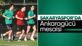 Sakaryaspor Ankaragücü maçının hazırlıklarını sürdürdü
