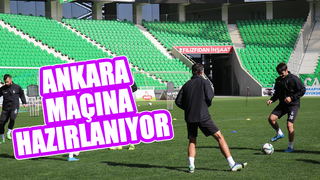 Sakaryaspor, Ankaraspor maçına hazırlanıyor