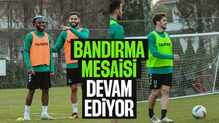 Sakaryaspor Bandırma maçının hazırlıklarını sürdürdü