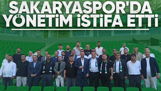 Sakaryaspor başkan ve yönetim istifa etti