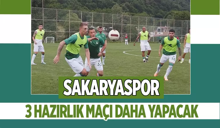 Sakaryaspor Bolu kampında 3 hazırlık maçı yapacak