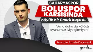 Sakaryaspor, Boluspor karşısında büyük bir fırsatı kaçırdı: Ama daha da kötüsü oyunumuz iyiye gitmiyor!