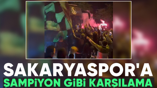 Sakaryaspor böyle karşılandı