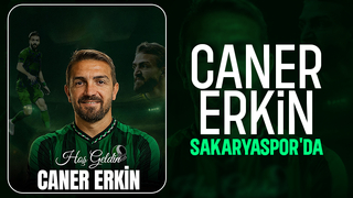 Sakaryaspor Caner Erkin'i renklerine kattı