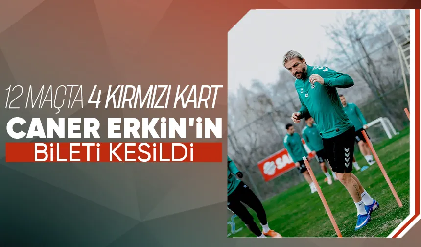 Sakaryaspor Caner Erkin ile yolları ayırdı