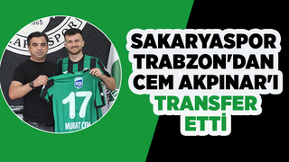 Sakaryaspor, Cem Akpınar’ı renklerine kattı