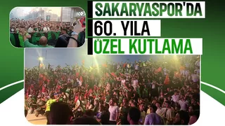 Sakaryaspor'da 60. yıl coşkusu