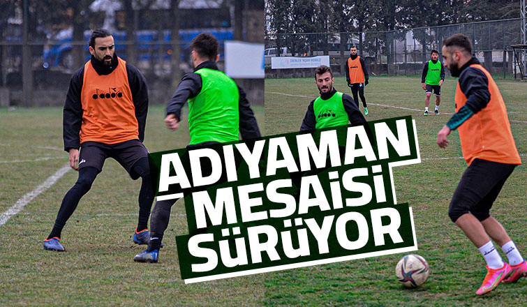 Sakaryaspor'da Adıyaman maçının hazırlıkları sürüyor