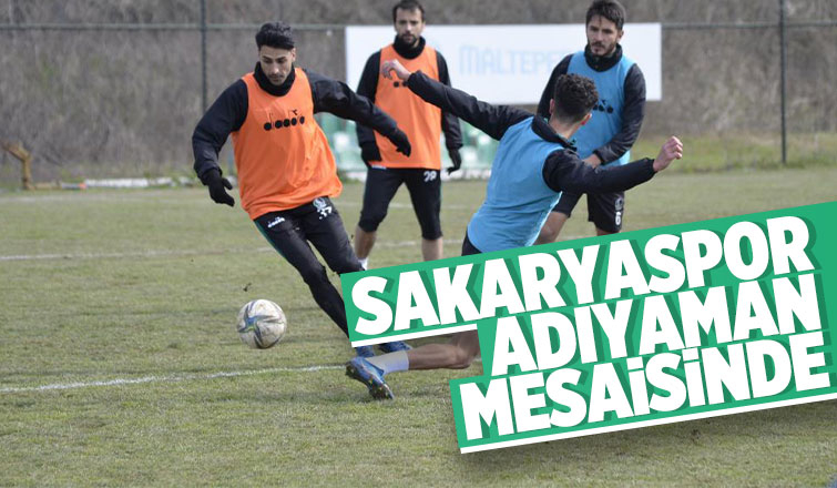 Sakaryaspor'da Adıyaman mesaisi sürüyor