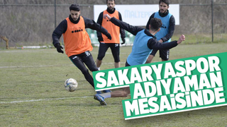 Sakaryaspor'da Adıyaman mesaisi sürüyor