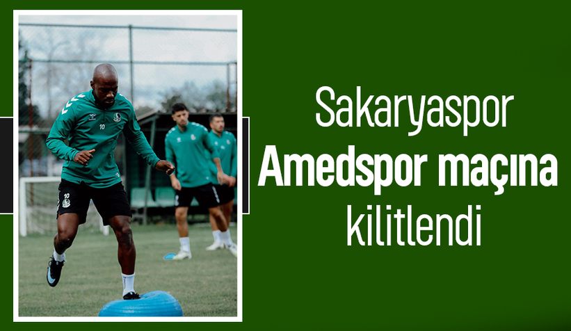 Sakaryaspor'da Amedspor hazırlıkları