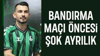 Sakaryaspor'da ayrılık