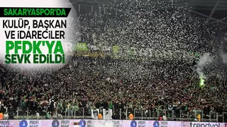 Sakaryaspor'da başkan ve yöneticilere ceza yolda