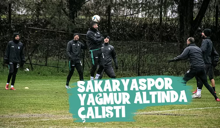 Sakaryaspor'da Bayburt maçı hazırlıkları sürüyor