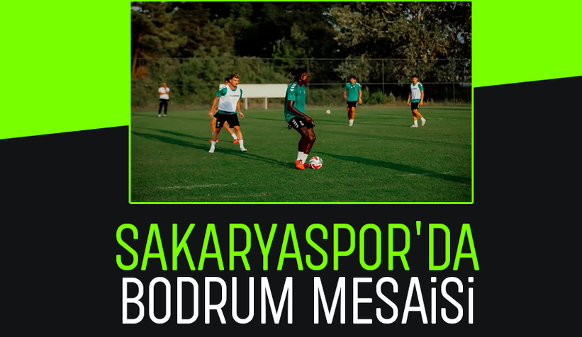 Sakaryaspor'da Bodrum maçı hazırlıkları