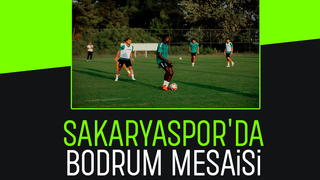 Sakaryaspor'da Bodrum maçı hazırlıkları