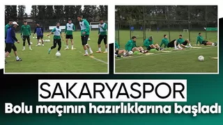 Sakaryaspor'da Boluspor mesaisi başladı