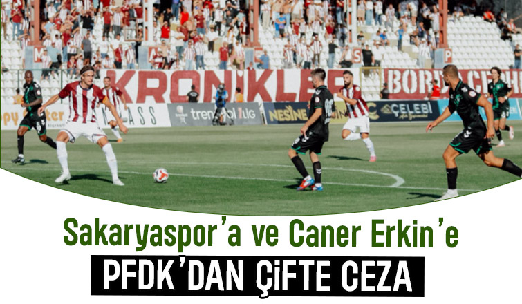 Sakaryaspor'da ceza şoku