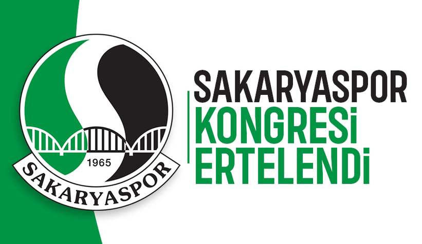 Sakaryaspor'da çoğunluk sağlanamadı, kongre ertelendi