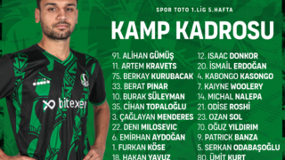 Sakaryaspor'da Denizlispor kamp kadrosu açıklandı