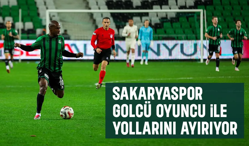 Sakaryaspor'da flaş ayrılık kararı