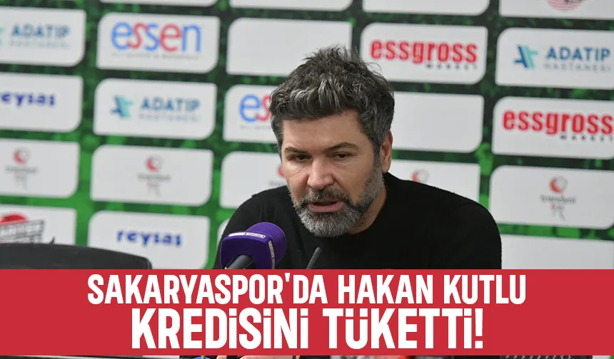 Sakaryaspor'da Hakan Kutlu için istifa sesleri