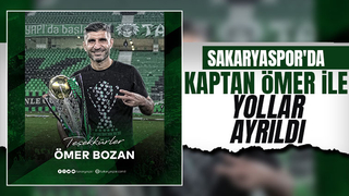 Sakaryaspor'da kaptan Ömer ile yollar ayrıldı