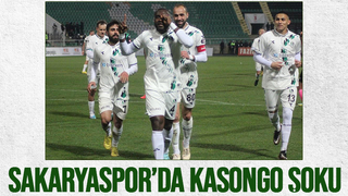 Sakaryaspor'da Kasongo 4 hafta yok!