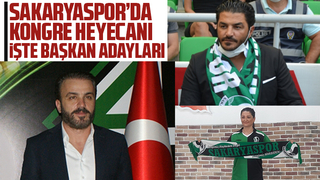 Sakaryaspor'da kongre heyecanı; Üç isim yarışacak