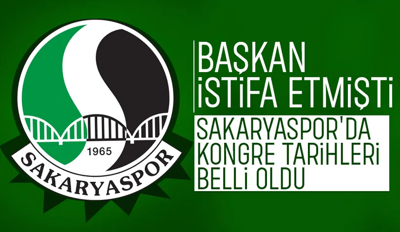 Sakaryaspor'da kongre tarihleri belli oldu