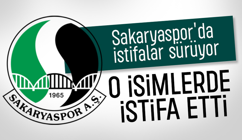 Sakaryaspor'da kriz sürüyor; 2 isim daha ayrıldı