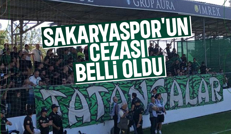 Sakaryaspor'da kulüp ve taraftara kötü haber