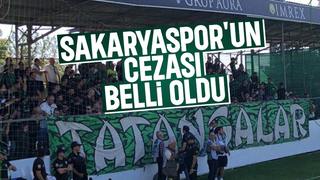 Sakaryaspor'da kulüp ve taraftara kötü haber