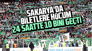 Sakaryaspor'da play off maçına hücum