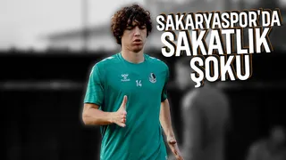 Sakaryaspor'da şok sakatlık
